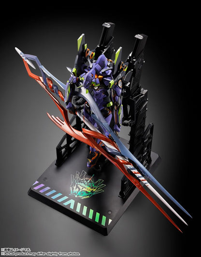 Tamashii Nations Metal Build Evangelion Unit 01 Figure 220mm with Spear
