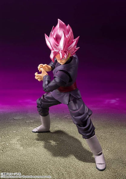 Tamashii Nations Dragon Ball Super Goku Black Super Saiyan Rose Figure 140mm