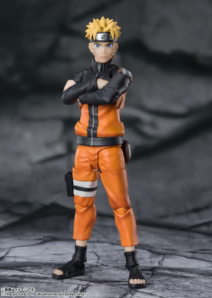 Tamashii Nations SHF Naruto Shippuden Uzumaki Naruto 145mm Action Figure