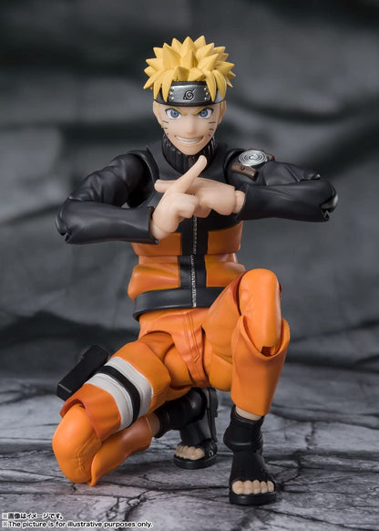 Tamashii Nations SHF Naruto Shippuden Uzumaki Naruto 145mm Action Figure