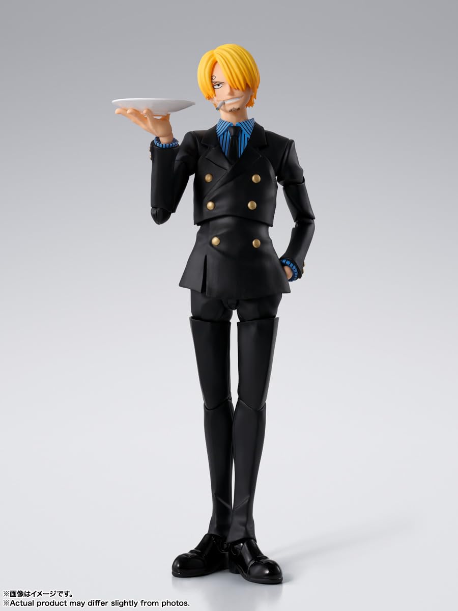 Tamashii Nations SHFiguarts One Piece Sanji 155mm Movable Figure Dawn Adventure