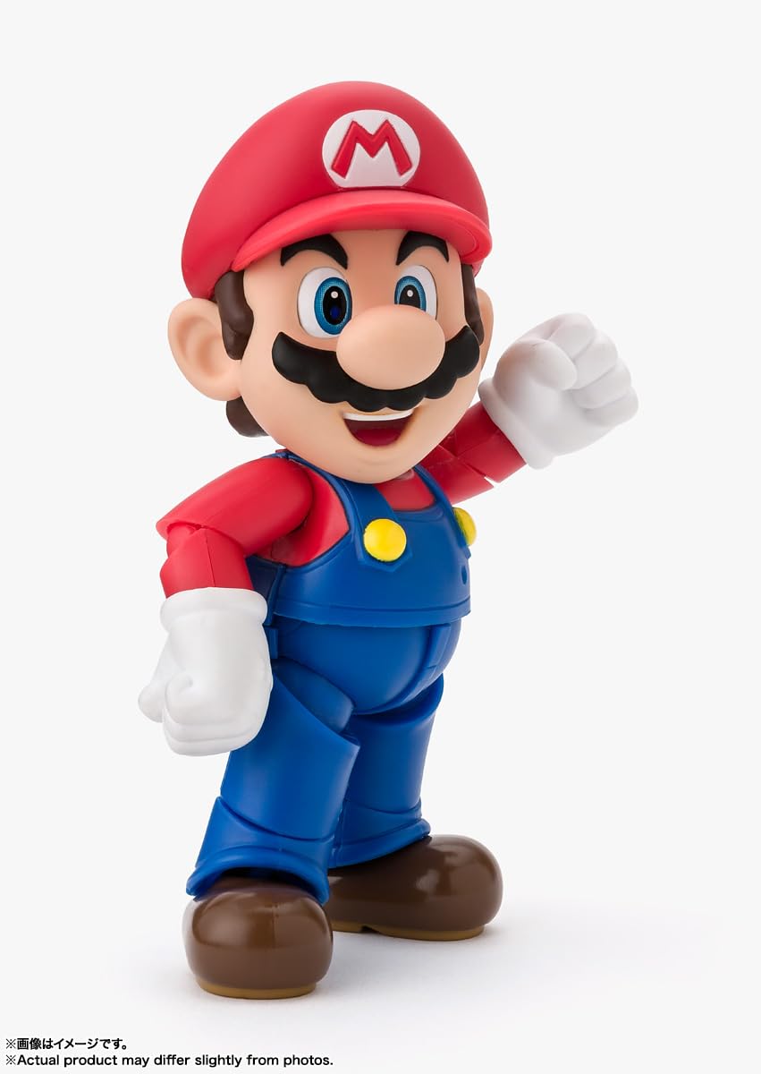 Tamashii Nations SHFiguarts Super Mario 100mm Movable ABS PVC Figure