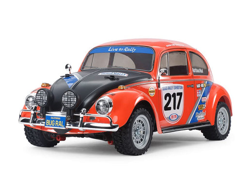 Tamiya 1/10 Electric RC Car Volkswagen Beetle Rally with MF-01X Chassis- Japan Figure Store - #1 Bring To You The Best Japanese Goods