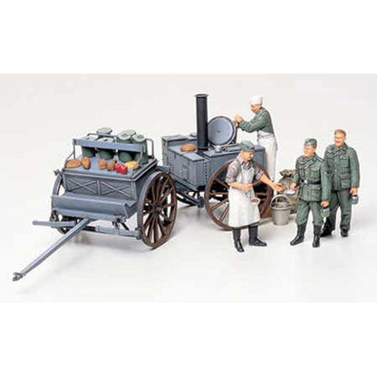 Tamiya 1/35 German Army Field Cooking Set Military Miniature Model 35247- Japan Figure Store - #1 Bring To You The Best Japanese Goods