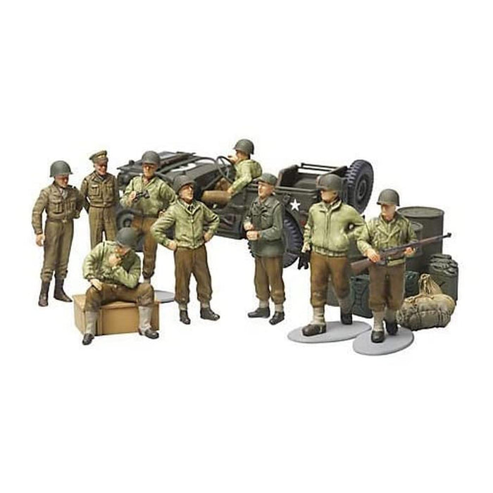 Tamiya 1/48 U.S. Army Infantry Front Line Rest Set 32552 Plastic Model- Japan Figure Store - #1 Bring To You The Best Japanese Goods