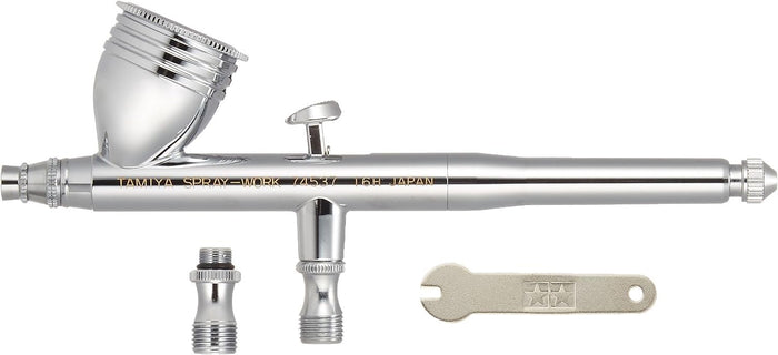 Tamiya Airbrush System No.37 Spray Work Hg Airbrush With Cup Tool 74537- Japan Figure Store - #1 Bring To You The Best Japanese Goods