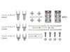 Tamiya Fun Craft Series No.242 Universal Joint Set 70242 Assembly Kit- Japan Figure Store - #1 Bring To You The Best Japanese Goods