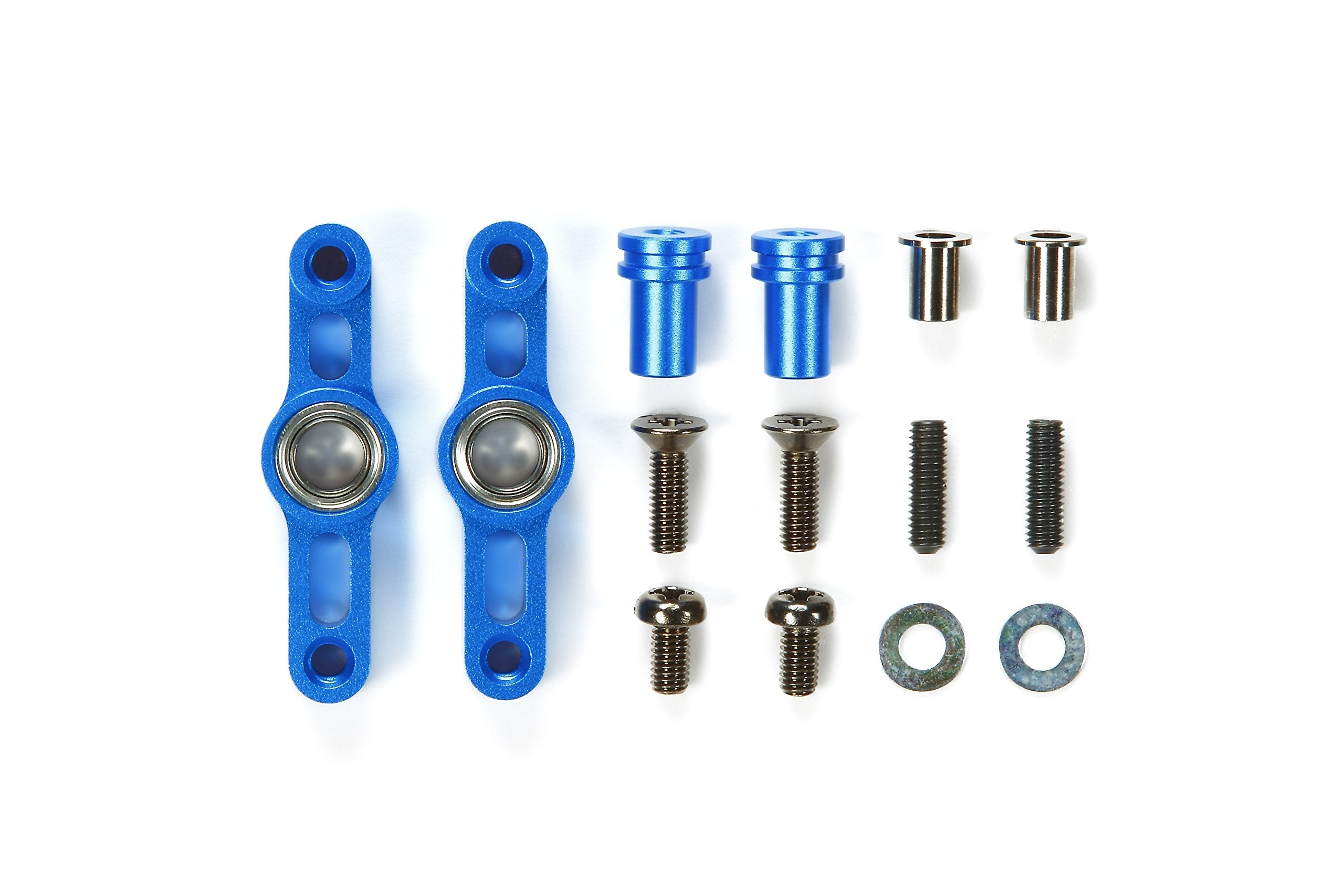 Tamiya TT-02 Aluminum Racing Steering Set Option 1574 54575- Japan Figure Store - #1 Bring To You The Best Japanese Goods
