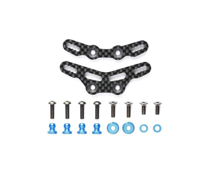 Tamiya M-07 Concept Carbon Damper Stay 54790 for TRF Short Dampers- Japan Figure Store - #1 Bring To You The Best Japanese Goods