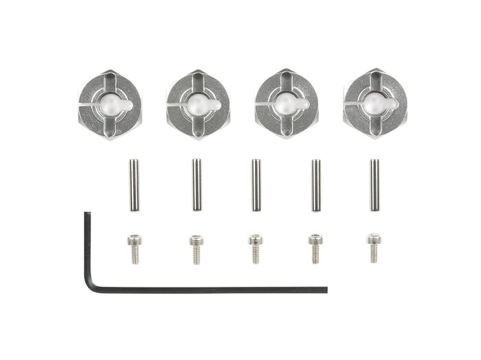 Tamiya Hop-Up Options Aluminum Wheel Hub 6mm Clamp-Type- Japan Figure Store - #1 Bring To You The Best Japanese Goods