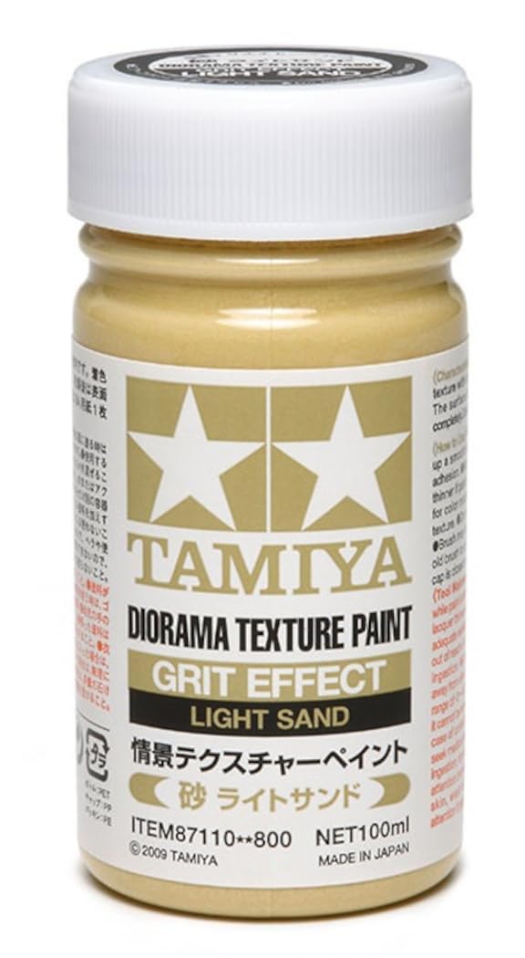 Tamiya Diorama Texture Paint 100Ml Sand Light Sand Model Paint 87110- Japan Figure Store - #1 Bring To You The Best Japanese Goods