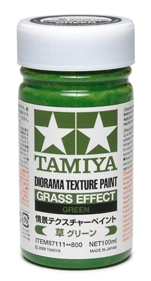 Tamiya Diorama Texture Paint Grass Green 100ml Make-Up Material Series 87111- Japan Figure Store - #1 Bring To You The Best Japanese Goods