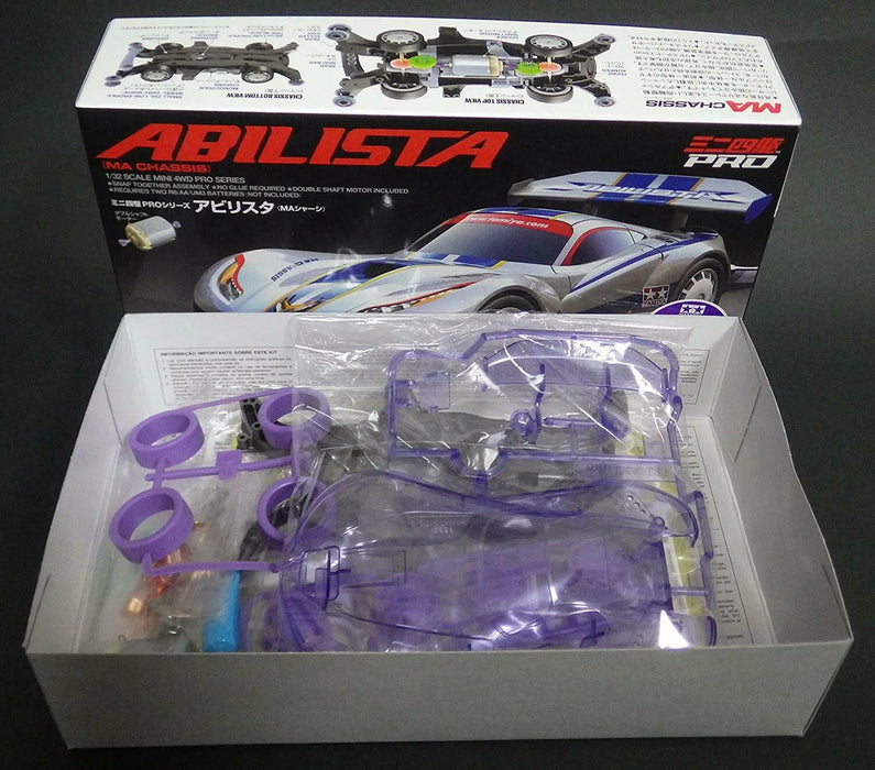 Tamiya Mini 4wd Pro Abilista Clear Purple Special Ma Chassis- Japan Figure Store - #1 Bring To You The Best Japanese Goods