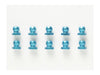 Tamiya Op869 5mm Aluminum Short Ball Nut Blue Pack of 10- Japan Figure Store - #1 Bring To You The Best Japanese Goods