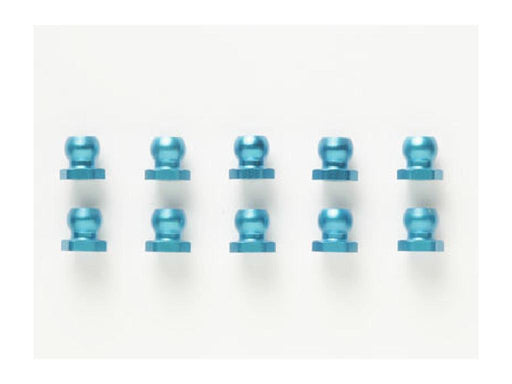 Tamiya Op869 5mm Aluminum Short Ball Nut Blue Pack of 10- Japan Figure Store - #1 Bring To You The Best Japanese Goods