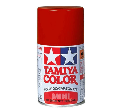 Tamiya Polycarbonate Spray Paint 86037 PS-37 Frost Red for Models- Japan Figure Store - #1 Bring To You The Best Japanese Goods