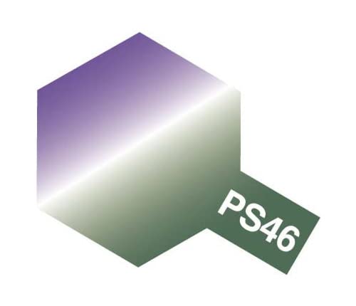 Tamiya Ps-46 Polarized Purple/Green Polycarbonate Spray Model Paint 86046- Japan Figure Store - #1 Bring To You The Best Japanese Goods