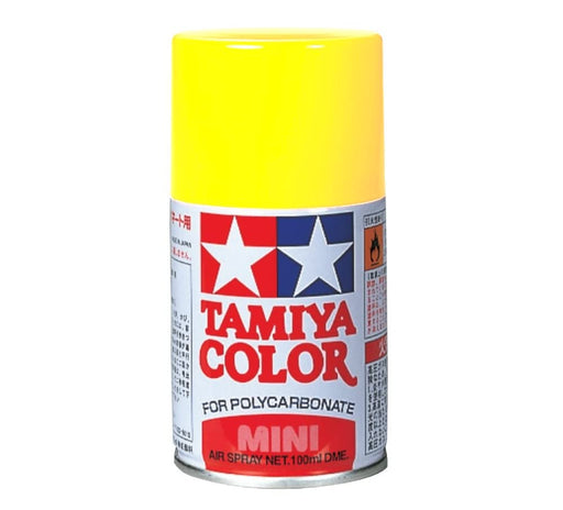 Tamiya Polycarbonate Spray PS-6 Yellow Model Paint 86006- Japan Figure Store - #1 Bring To You The Best Japanese Goods
