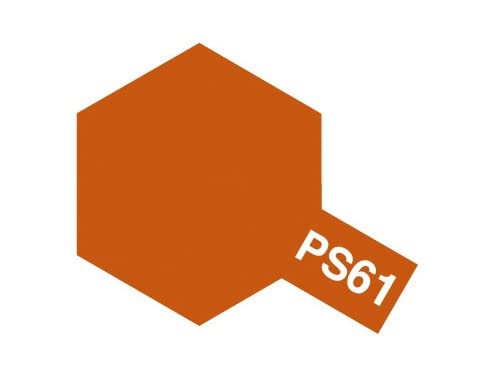 Tamiya Ps-61 Metallic Orange Polycarbonate Spray Paint 86061 Model Paint- Japan Figure Store - #1 Bring To You The Best Japanese Goods