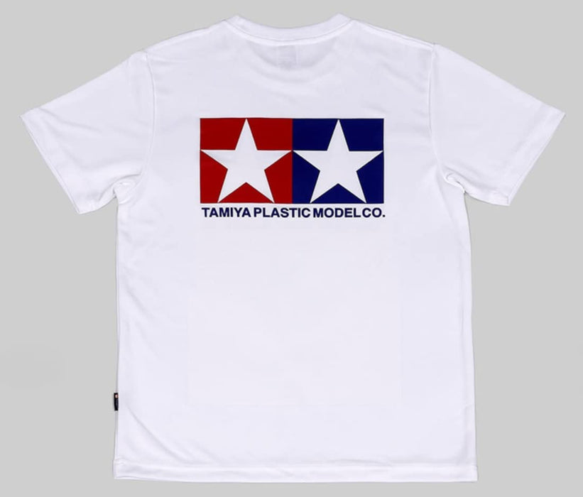 Tamiya T-Shirt XL Dry White - Original Goods 67500- Japan Figure Store - #1 Bring To You The Best Japanese Goods
