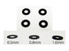 Tamiya 0.5mm Black Wheel Spacer for Model Cars - TWS-05- Japan Figure Store - #1 Bring To You The Best Japanese Goods