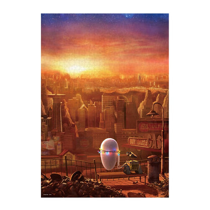 Tenyo 1000-Piece Disney Wall-E Jigsaw Puzzle 51x73.5cm with Glue & Spatula