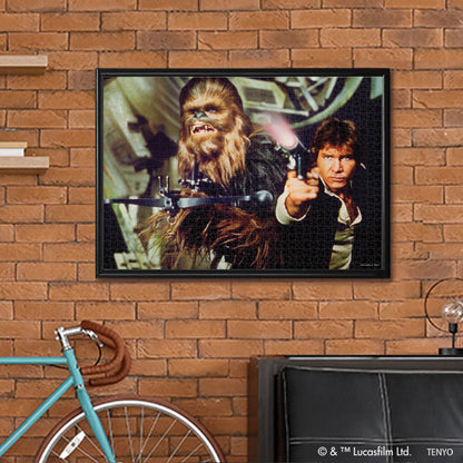 Tenyo 1000-Piece Star Wars Han Solo Chewbacca Jigsaw Puzzle Made in Japan