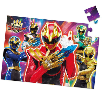 Tenyo Kids Jigsaw Puzzle: Gojuger 40 Pieces 26x38cm Ages 2-5 Japan Made