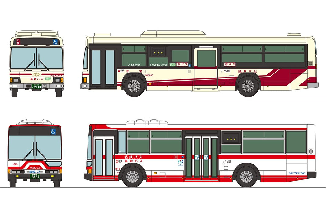 Tomytec The Bus Collection Joint Operation Series 2 Nagoya Bus Set of 2- Japan Figure Store - #1 Bring To You The Best Japanese Goods