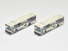 Tomytec The Bus Collection Keio Bus 96Mc Medium-Sized Long Vehicle Set of 2- Japan Figure Store - #1 Bring To You The Best Japanese Goods