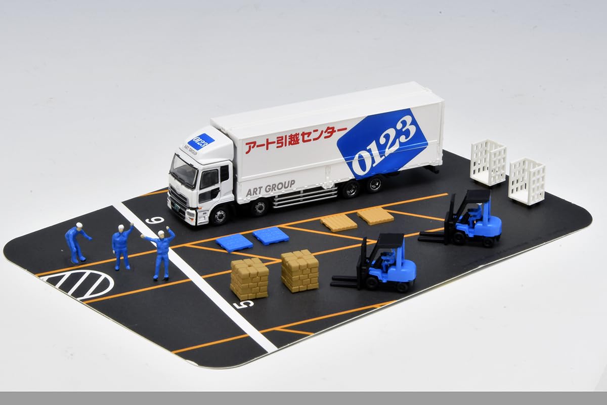 Tomytec Truck Collection Logistics Wing Van Set C Diorama Supplies- Japan Figure Store - #1 Bring To You The Best Japanese Goods