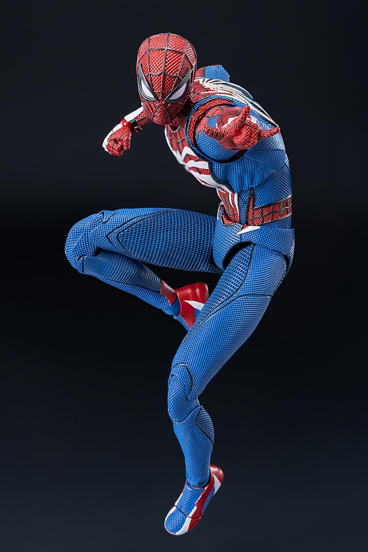 Figurine articulée Threezero DLX Spider-Man Advanced Suit 2.0 à l'échelle 1/12