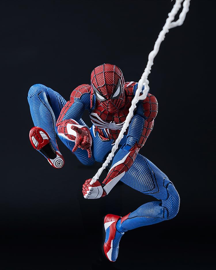 Figurine articulée Threezero DLX Spider-Man Advanced Suit 2.0 à l'échelle 1/12