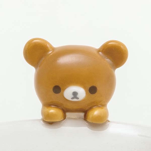 San-X Rilakkuma Chai-Roi Koguma Teacup With Mascot Tk17104- Japan Figure Store - #1 Bring To You The Best Japanese Goods