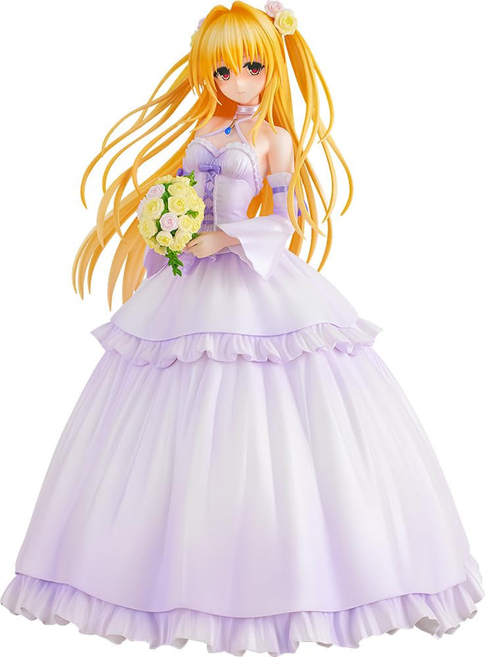 Kadokawa Chara-Ani To Loveru Darkness 1/7 Wedding Dress Konjiki No Yami Figure- Japan Figure Store - #1 Bring To You The Best Japanese Goods