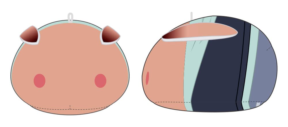 Kotobukiya Tokyo Color Sonic Miki Zaizen Mochifure Plush Toy- Japan Figure Store - #1 Bring To You The Best Japanese Goods