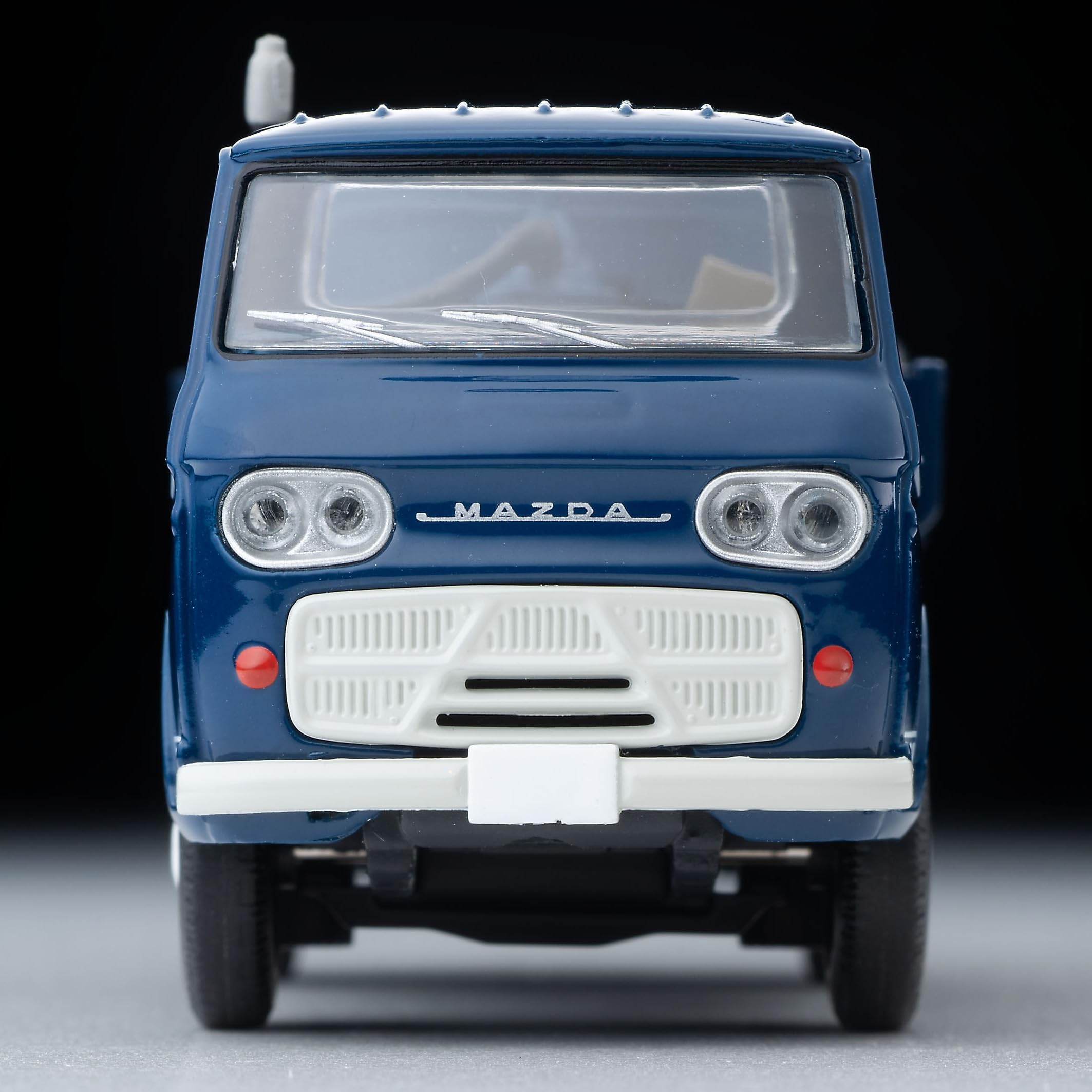 Tomytec Tomica Limited Vintage Lv-211A Mazda E2000 Vacuum Truck Navy Blue- Japan Figure Store - #1 Bring To You The Best Japanese Goods
