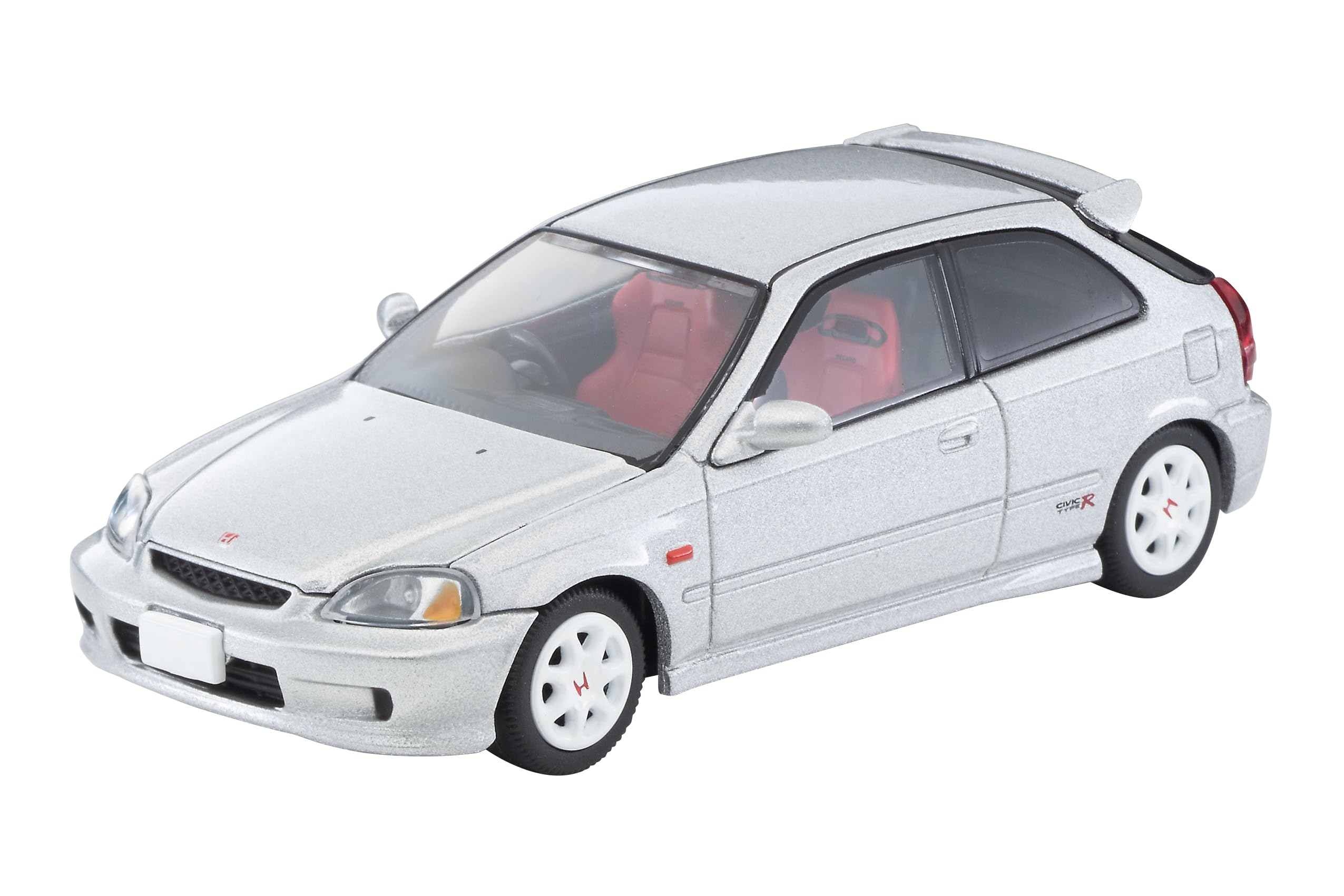 Tomytec Tomica Limited Vintage Neo 1/64 Honda Civic Type R Silver Model 1999- Japan Figure Store - #1 Bring To You The Best Japanese Goods