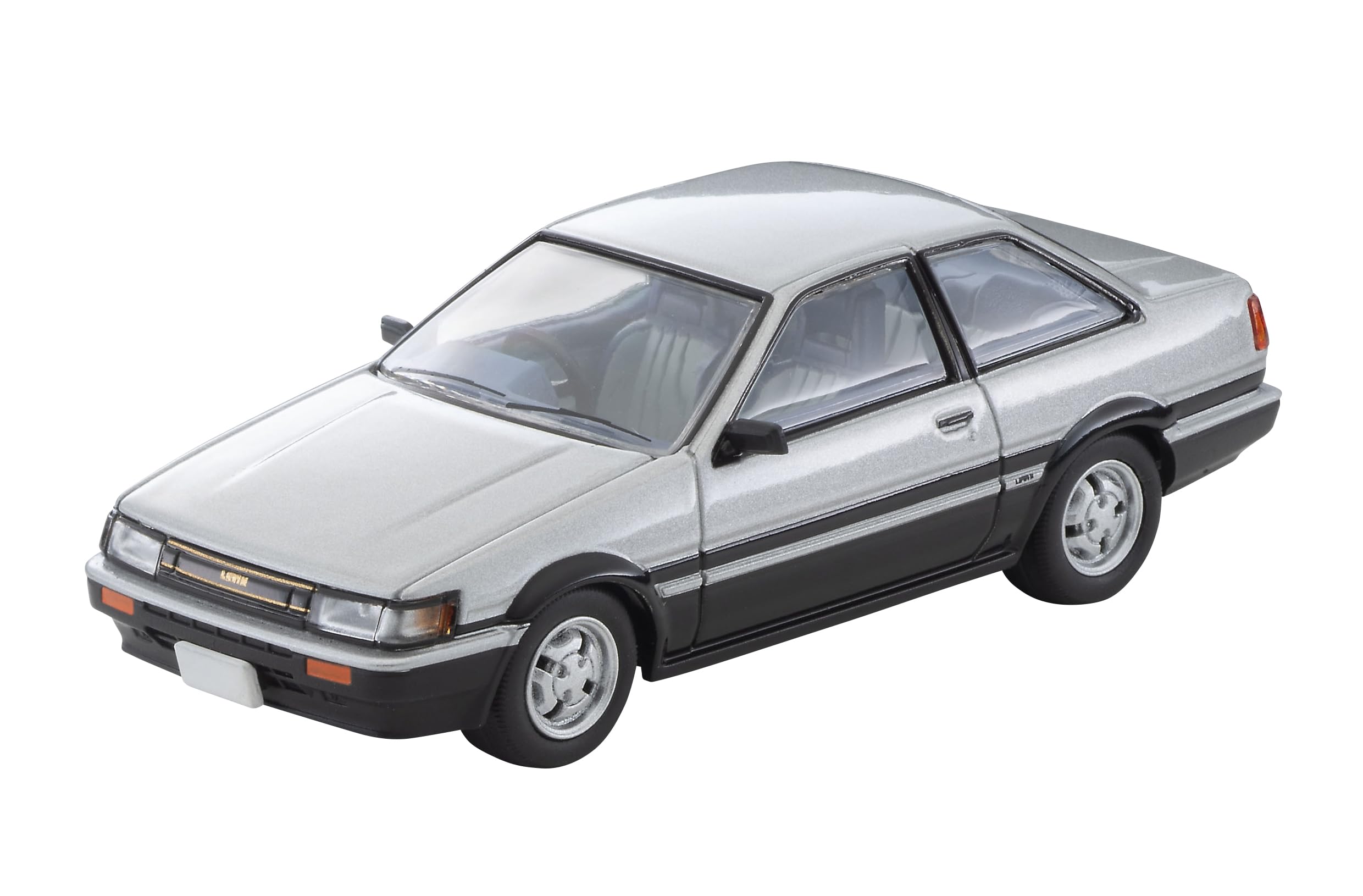 Tomytec Tomica Neo 1/64 Toyota Corolla Levin 2-Door GT-Apex 1984 Silver/Black- Japan Figure Store - #1 Bring To You The Best Japanese Goods