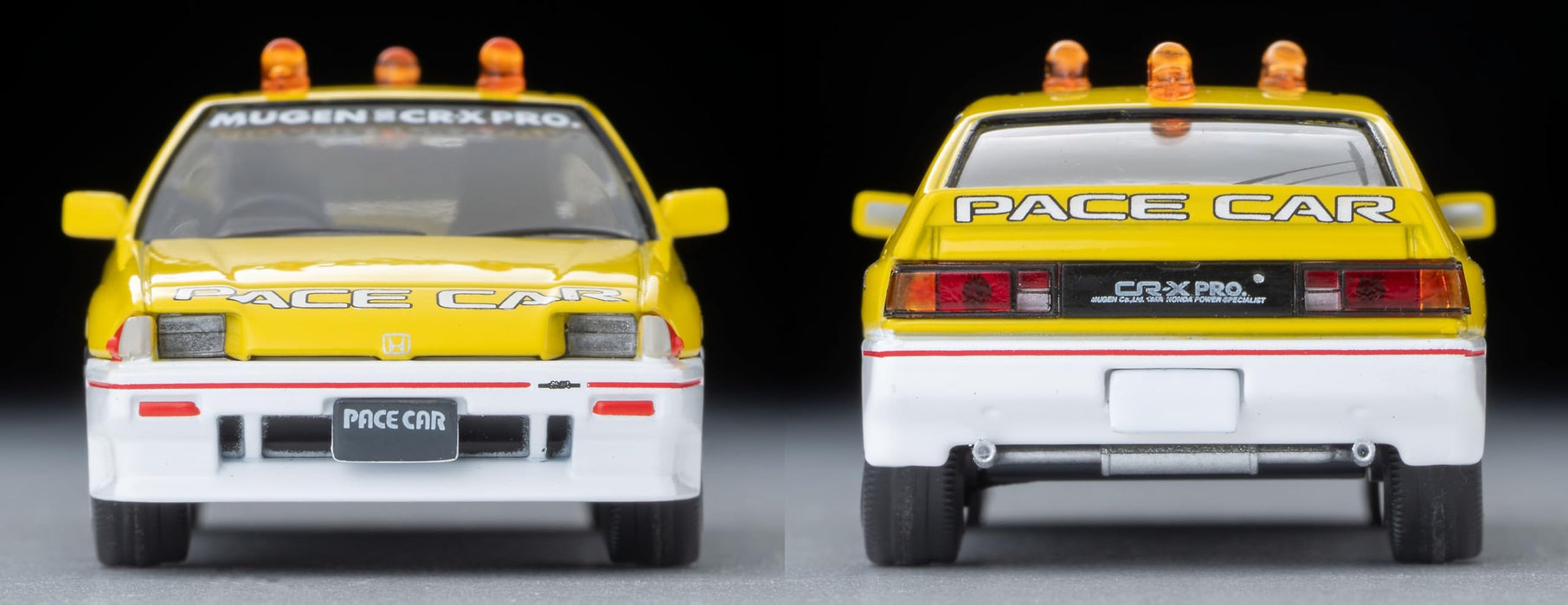 Tomytec Tomica Limited Vintage Neo 1/64 Honda Ballade CR-X Mugen Pace Car- Japan Figure Store - #1 Bring To You The Best Japanese Goods
