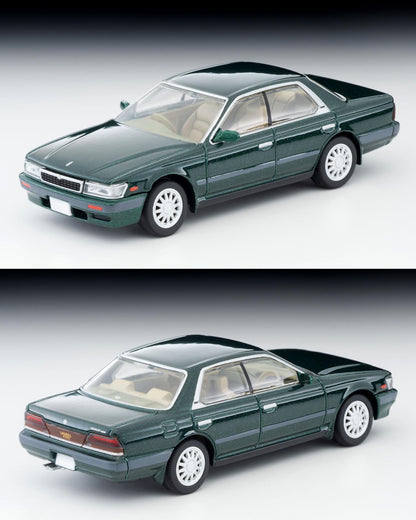Tomytec Tomica Nissan Laurel Twin Cam 24V Medalist 1989 Green Model Lv-N238C- Japan Figure Store - #1 Bring To You The Best Japanese Goods