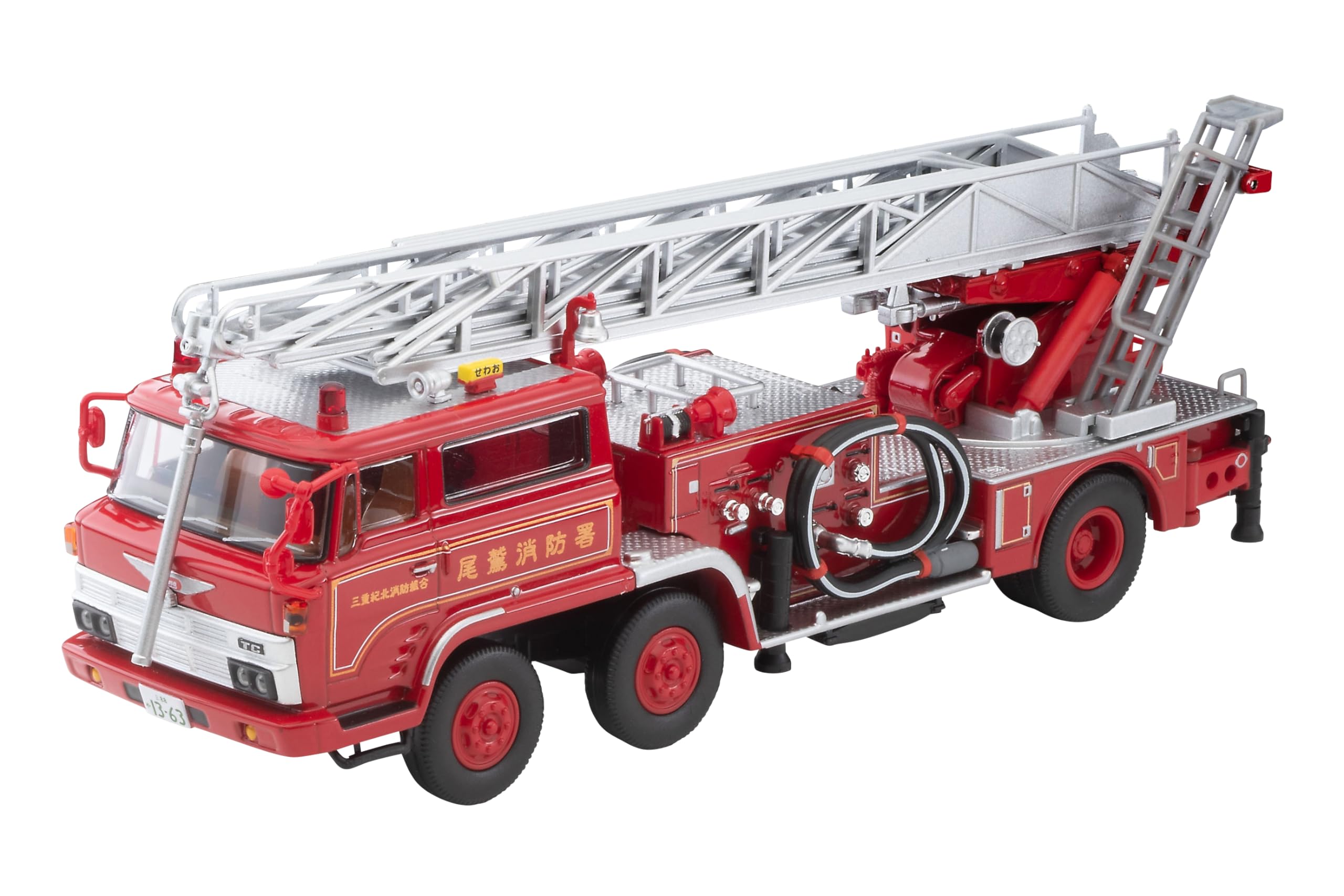 Tomytec Tomica Limited Vintage Neo Hino Tc343 Ladder Fire Truck Owase- Japan Figure Store - #1 Bring To You The Best Japanese Goods
