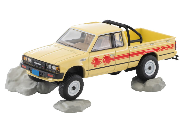 Tomytec Nissan Truck 4X4 King Cab Yellow - Tomica Limited Vintage Neo Lv-N321A- Japan Figure Store - #1 Bring To You The Best Japanese Goods