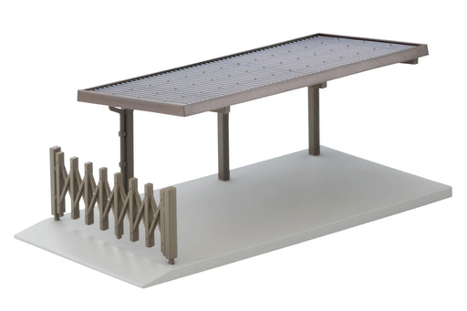 Tomytec Tomicarama Vintage 1/64 09B Carport Resin Structure Painted Model