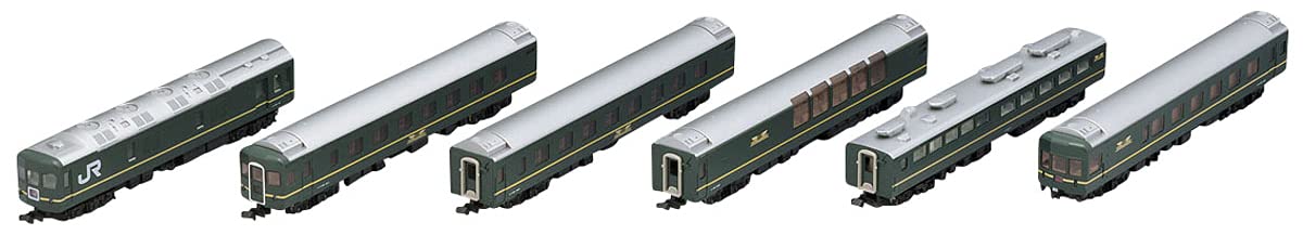 Tomytec Tomix N Gauge 24 Series 25 Type Twilight Express 6-Car Basic Set 98362- Japan Figure Store - #1 Bring To You The Best Japanese Goods