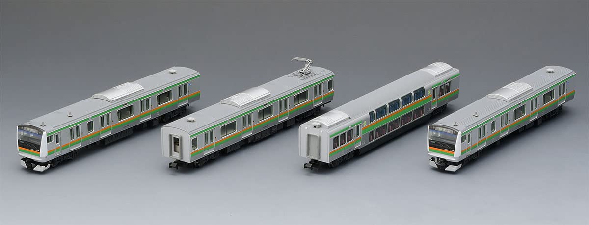 Tomytec Tomix N Gauge Basic Set Sd E233 3000 Series Ueno Tokyo Line 90187- Japan Figure Store - #1 Bring To You The Best Japanese Goods