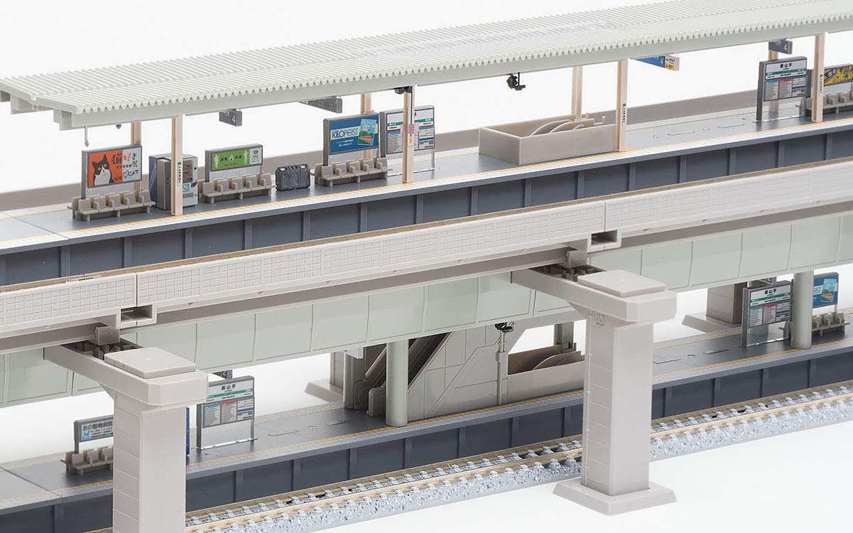 Tomytec Tomix N Gauge Elevated Double Track Multi-Level Station Set 91043- Japan Figure Store - #1 Bring To You The Best Japanese Goods