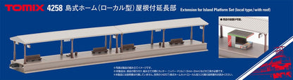 Tomytec Tomix N Gauge Island Platform Roofed Extension 4258 Diorama Supplies