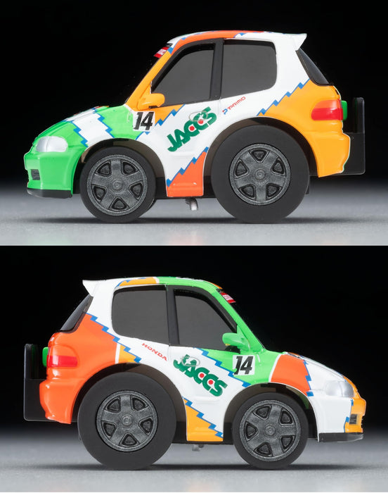 Tomytec Choro Q Zero Z-61D Jaccs Civic 1993 Model Finished Product- Japan Figure Store - #1 Bring To You The Best Japanese Goods