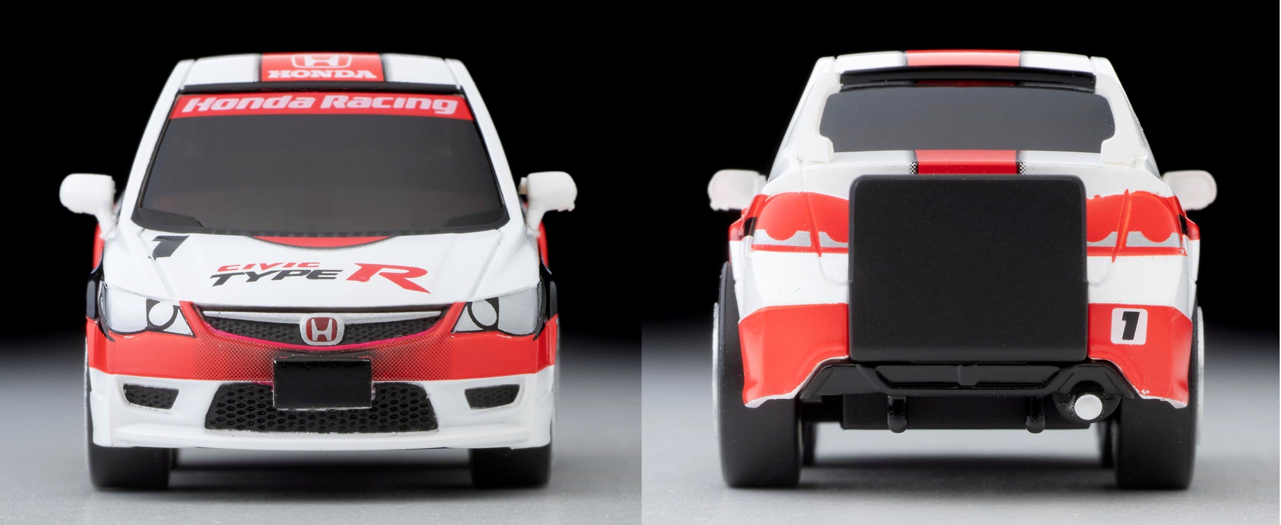 Tomytec Choro-Q Zero Z63D Honda Civic Type R FD2 Race Spec Model Car- Japan Figure Store - #1 Bring To You The Best Japanese Goods